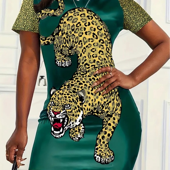 X-Large tiger dress #1421 - Picture 7 of 9